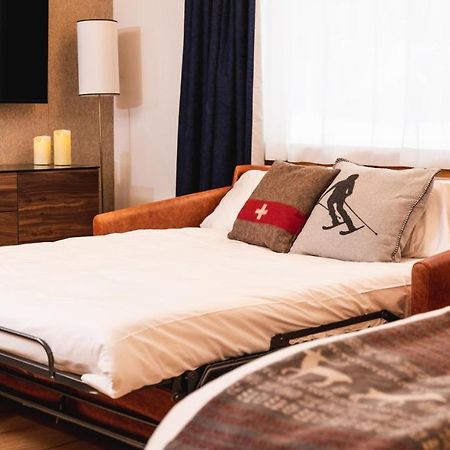 Wunderstay Alpine 16 Chic Studio Central Location Klosters-Serneus Exterior foto